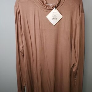 Ava & Viv Taupe Long Sleeve Top